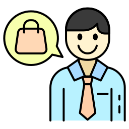 Salesman icon