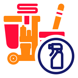 Cleaning service icon