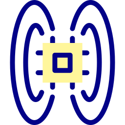 sensore magnetico icona