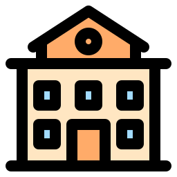 College building icon