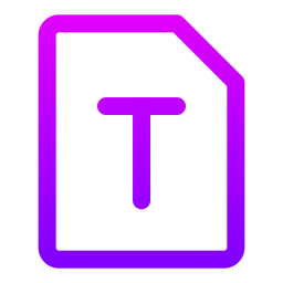 テキストファイル icon