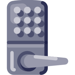 Door lock icon