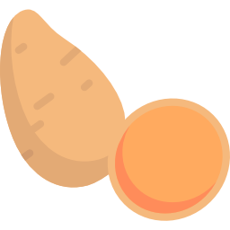 zoete aardappel icoon