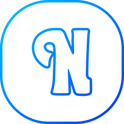 文字n icon