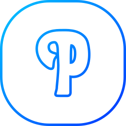 文字p icon