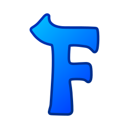 Letter f icon