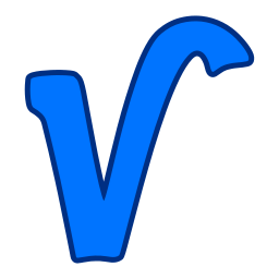 Letter v icon