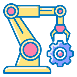 ramię robota ikona