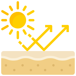 proteção uv Ícone