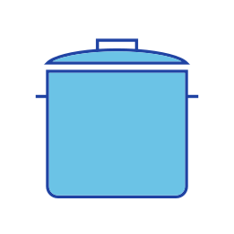 Cooking pot icon