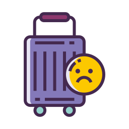 Unable to travel icon