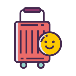dispuesto a viajar icono