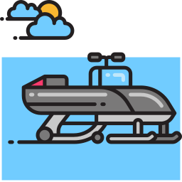 Snowmobile icon