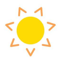 Sun icon