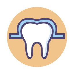 Tooth enamel icon