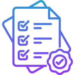 Document approval icon