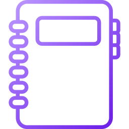Spring notebook icon