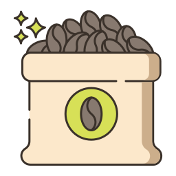 Coffee sack icon