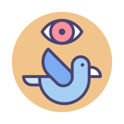 Birdwatching icon