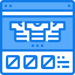 Online shop icon