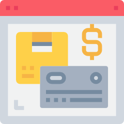 Online payment icon