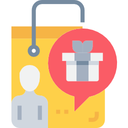 Shopping bag icon