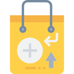 Shopping bag icon