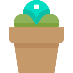 Plant pot icon