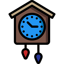 Cuckoo clock icon