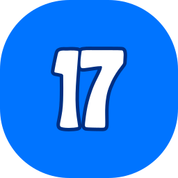 nummer 17 icoon