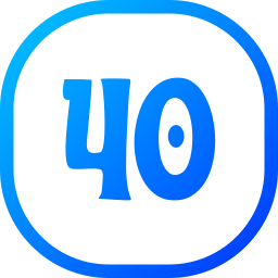 40 icono