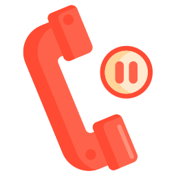 통화 일시중지 icon
