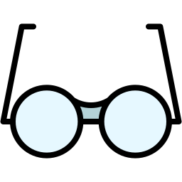 lunettes Icône