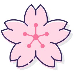 Sakura flower icon