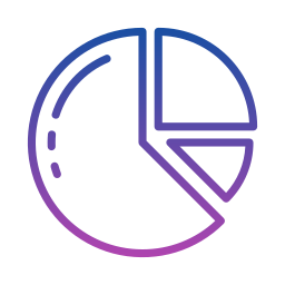 diagramme circulaire Icône