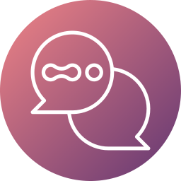 Speech bubble icon