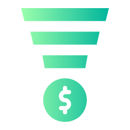 Sales funnel icon