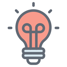 Idea bulb icon