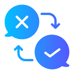 Decision making icon