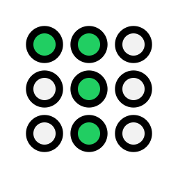 Lock pattern icon