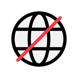 No internet icon