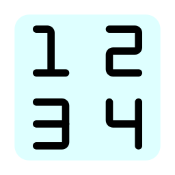 Number icon