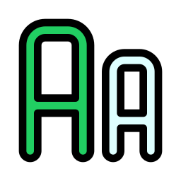 Typeface icon