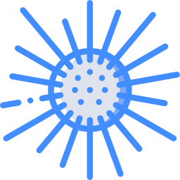 Sea urchin icon