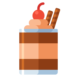 Italian dessert icon