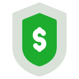 Financial security icon