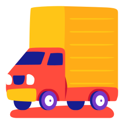 camión de envío icono