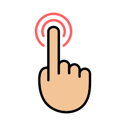 触る icon
