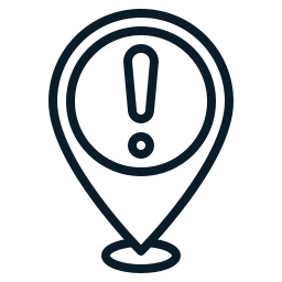 ubicación icono