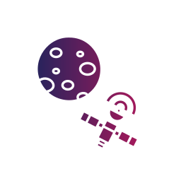 Espacio exterior icono